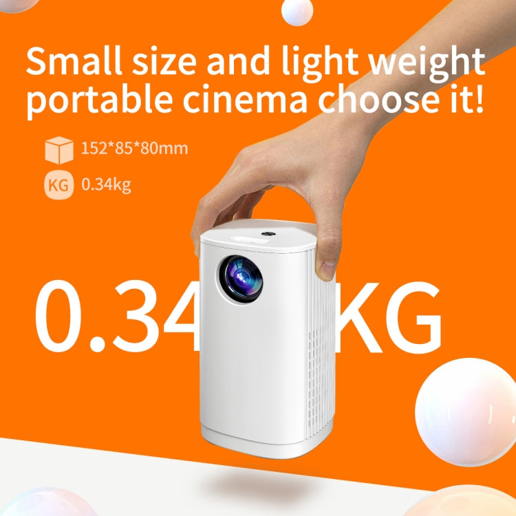 T1 480x360 800 Lumens Portable Mini LED Projector, Specification:US Plug(Blue) - LED Projector by PMC Jewellery | Online Shopping South Africa | PMC Jewellery | Buy Now Pay Later Mobicred