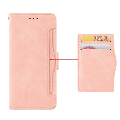 For Ulefone Note 14 Skin Feel Calf Texture Card Slots Leather Phone Case(Pink) - Ulefone Cases by PMC Jewellery | Online Shopping South Africa | PMC Jewellery | Buy Now Pay Later Mobicred