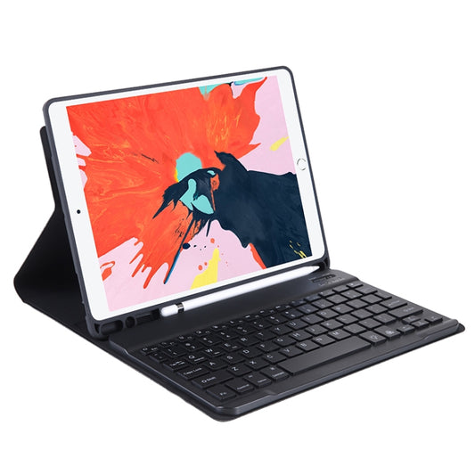 T11B 2020 For iPad 11 inch (2020 / 2018) TPU Candy Color Ultra-thin Bluetooth Keyboard Tablet Case with Stand & Pen Slot(Black) - Universal by PMC Jewellery | Online Shopping South Africa | PMC Jewellery