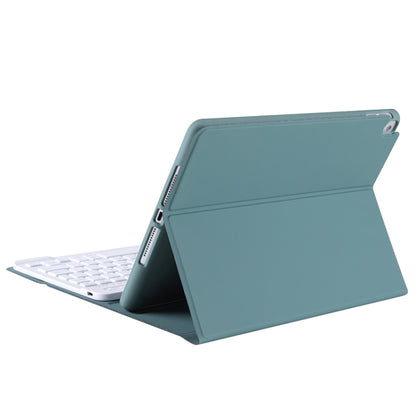 T07BB For iPad 9.7 inch / iPad Pro 9.7 inch / iPad Air 2 / Air (2018 & 2017) TPU Candy Color Ultra-thin Bluetooth Keyboard Tablet Case with Stand & Pen Slot(Dark Green) - Universal by PMC Jewellery | Online Shopping South Africa | PMC Jewellery | Buy Now Pay Later Mobicred