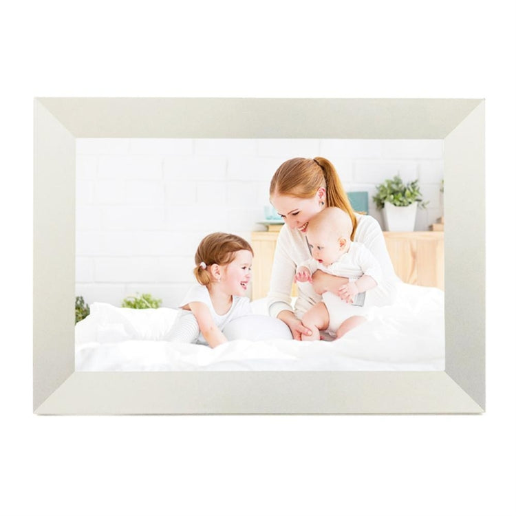 10.1 inch IPS Display WiFi Cloud Photo Frame, RK3126C Quad Core up to 1.5GHz, 1GB+16GB, Power Plug:UK Plug(White) - 11 inch Below by PMC Jewellery | Online Shopping South Africa | PMC Jewellery | Buy Now Pay Later Mobicred