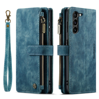 For Samsung Galaxy S23+ 5G CaseMe C30 Multifunctional Leather Phone Case(Blue) - Galaxy S23+ 5G Cases by CaseMe | Online Shopping South Africa | PMC Jewellery | Buy Now Pay Later Mobicred