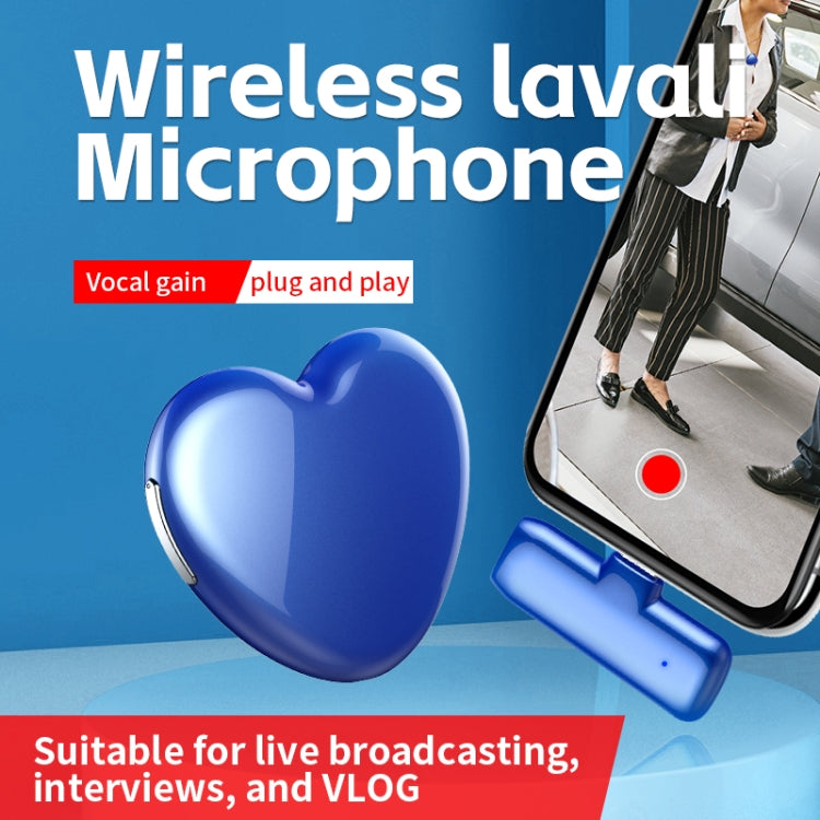 JNN A6 USB-C/Type-C Interface Wireless Lavalier Microphone, Specification:2 Mic(Orange) - Microphone by PMC Jewellery | Online Shopping South Africa | PMC Jewellery | Buy Now Pay Later Mobicred