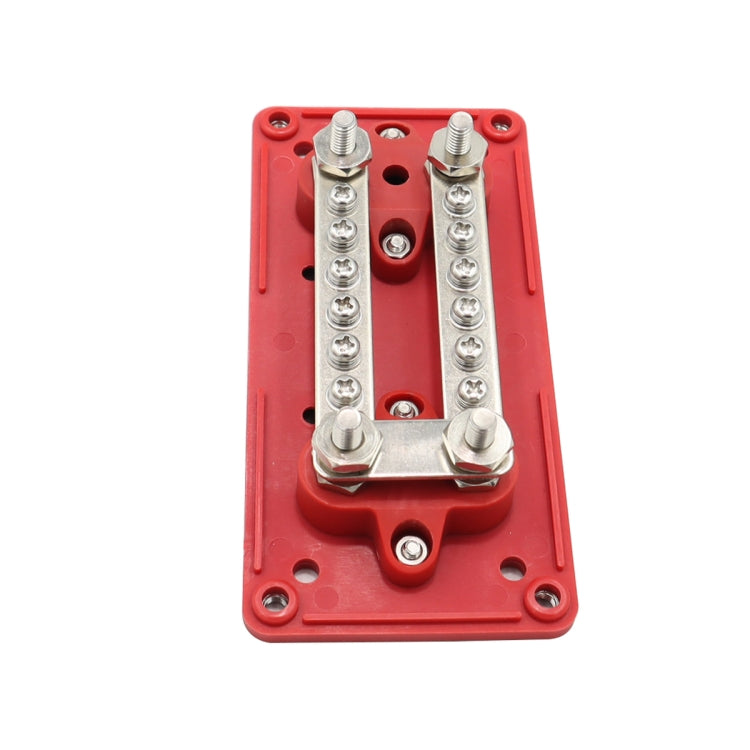 CP-3087-02 100A 48V 12-way M6 Terminal Busbar(Red) - Booster Cable & Clip by PMC Jewellery | Online Shopping South Africa | PMC Jewellery | Buy Now Pay Later Mobicred