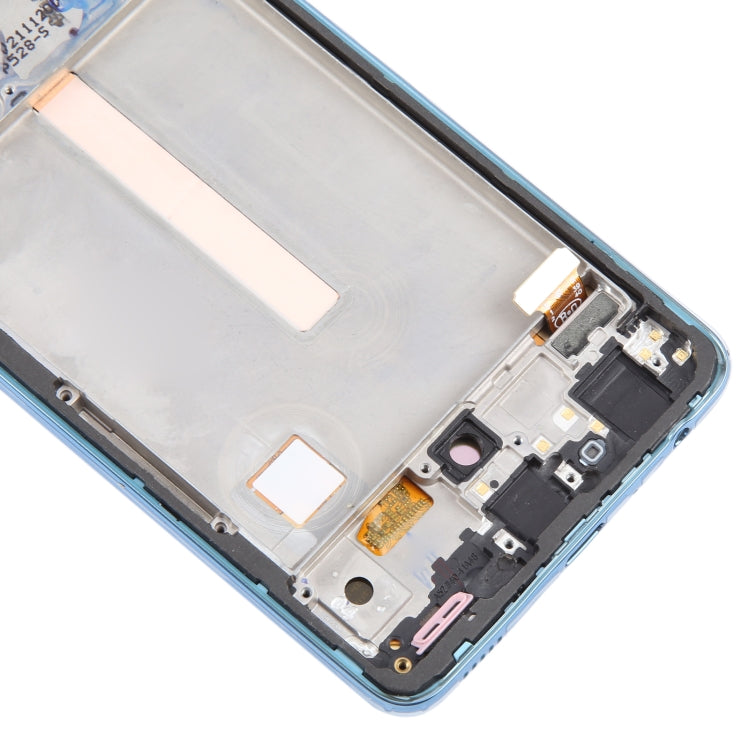 For Samsung Galaxy A52 4G SM-A525 6.43 inch OLED LCD Screen Digitizer Full Assembly with Frame (Blue) - LCD Screen by PMC Jewellery | Online Shopping South Africa | PMC Jewellery | Buy Now Pay Later Mobicred