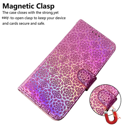 For OPPO Reno8 T 4G Colorful Magnetic Buckle Leather Phone Case(Pink) - OPPO Cases by PMC Jewellery | Online Shopping South Africa | PMC Jewellery | Buy Now Pay Later Mobicred