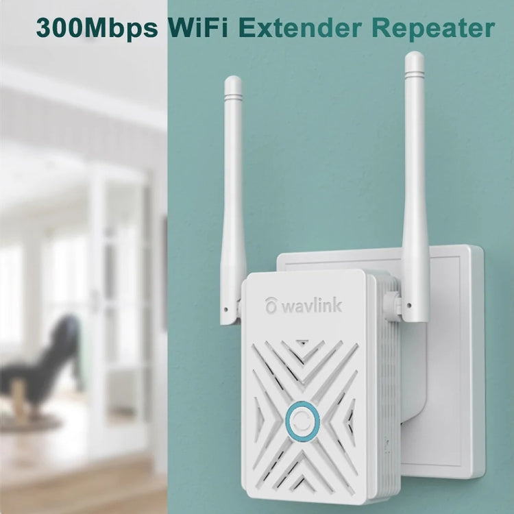 Wavlink WN578W2 300Mbps 2.4GHz WiFi Extender Repeater Home Wireless Signal Amplifier(AU Plug) - Broadband Amplifiers by WAVLINK | Online Shopping South Africa | PMC Jewellery | Buy Now Pay Later Mobicred