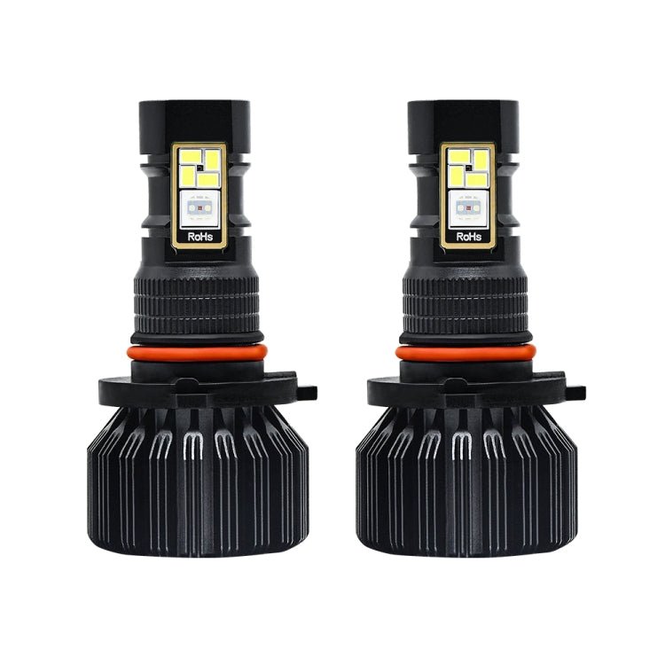 EV23 1 Pair 9006 HB4 12W / 15000LM / DC 9-16V IP68 Waterproof Car RGB Fog Light - Fog / Driving Lights by PMC Jewellery | Online Shopping South Africa | PMC Jewellery | Buy Now Pay Later Mobicred