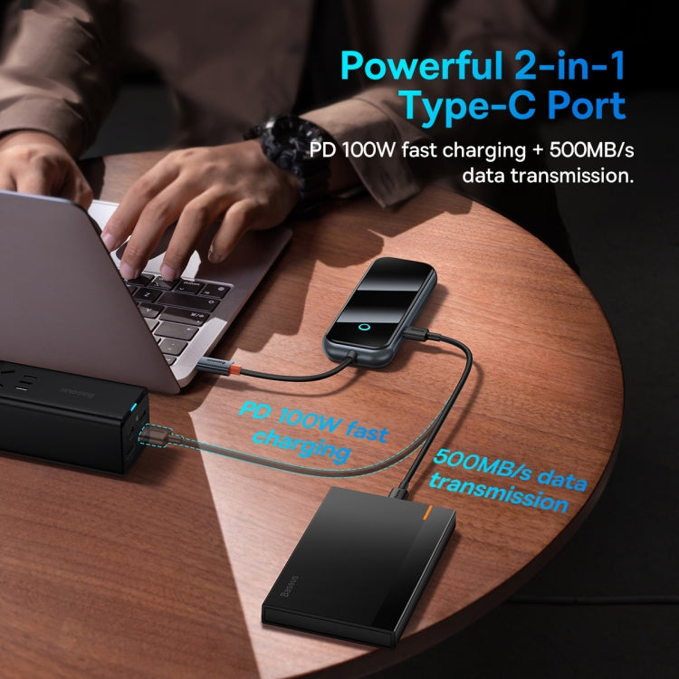 Baseus Extreme II WKJZ010013 4 in 1 USB-C / Type-C to USB3.0x3+USB-C / Type-C HUB Adapter(Space Grey) - USB HUB by Baseus | Online Shopping South Africa | PMC Jewellery | Buy Now Pay Later Mobicred