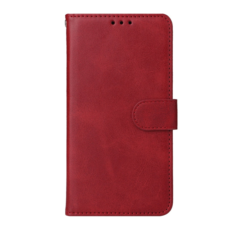 For vivo V25 5G/V25e 4G/X80 Lite Classic Calf Texture Flip Leather Phone Case(Red) - vivo Cases by PMC Jewellery | Online Shopping South Africa | PMC Jewellery