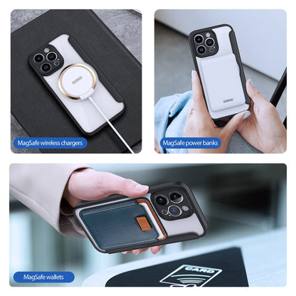 For iPhone 13 Pro Max DUX DUCIS Skin X Pro Series Magsafe PC + TPU Leather Phone Case(Black) - iPhone 13 Pro Max Cases by DUX DUCIS | Online Shopping South Africa | PMC Jewellery | Buy Now Pay Later Mobicred