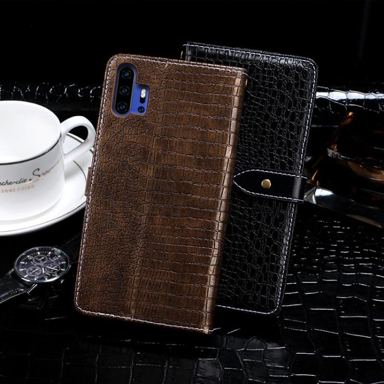 For Umidigi F2 idewei Crocodile Texture Horizontal Flip Leather Case with Holder & Card Slots & Wallet(Dark Blue) - More Brand by idewei | Online Shopping South Africa | PMC Jewellery | Buy Now Pay Later Mobicred