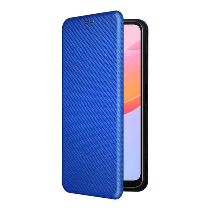 For Blackview A85 Carbon Fiber Texture Flip Leather Phone Case(Blue) - More Brand by PMC Jewellery | Online Shopping South Africa | PMC Jewellery | Buy Now Pay Later Mobicred