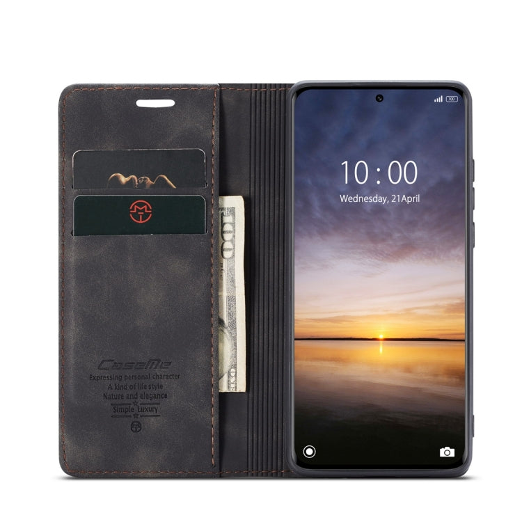 For Xiaomi 13 Pro CaseMe 013 Multifunctional Horizontal Flip Leather Phone Case(Black) - Xiaomi Cases by CaseMe | Online Shopping South Africa | PMC Jewellery | Buy Now Pay Later Mobicred