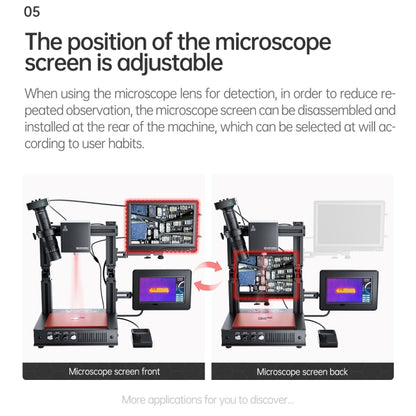 Mega-idea Intelligent Infrared Laser Desoldering Machine, Model:Without Microscope Set(US Plug) - Separation Equipment by QIANLI | Online Shopping South Africa | PMC Jewellery