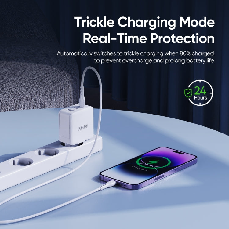 DUZZONA T9 65W Dual USB-C / Type-C+USB GaN Fast Charger, Specification:EU Plug - USB Charger by DUZZONA | Online Shopping South Africa | PMC Jewellery