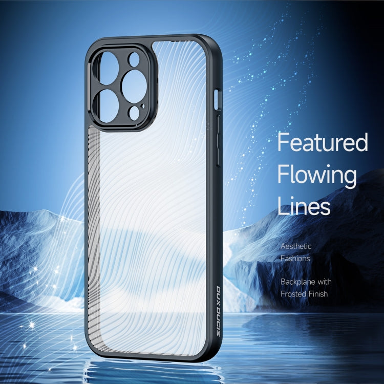 For iPhone 12 Pro DUX DUCIS Aimo Series  Frosted Feel Phone Case(Black) - iPhone 12 / 12 Pro Cases by DUX DUCIS | Online Shopping South Africa | PMC Jewellery | Buy Now Pay Later Mobicred