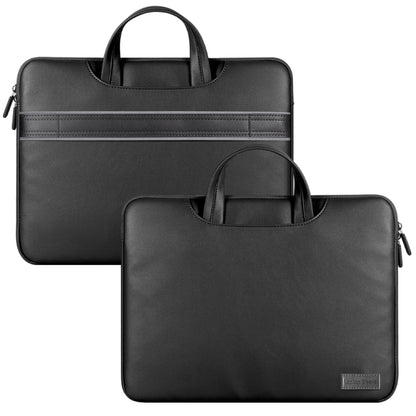 Waterproof PU Laptop Bag Inner Bag with Power Pack, Size:15 inch(Black) - Other by PMC Jewellery | Online Shopping South Africa | PMC Jewellery | Buy Now Pay Later Mobicred