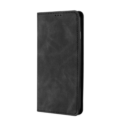 For Blackview A85 Skin Feel Magnetic Horizontal Flip Leather Phone Case(Black) - More Brand by PMC Jewellery | Online Shopping South Africa | PMC Jewellery