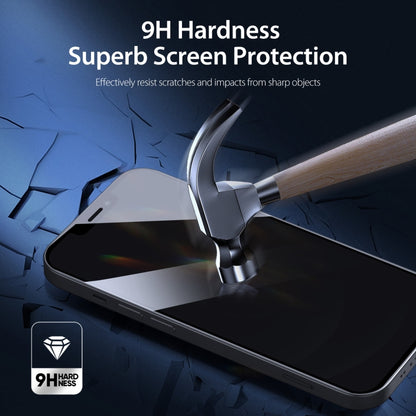 For iPhone 12 mini 5pcs DUX DUCIS 0.33mm 9H High Aluminum Anti-spy HD Tempered Glass Film - iPhone 12 mini Tempered Glass by DUX DUCIS | Online Shopping South Africa | PMC Jewellery | Buy Now Pay Later Mobicred