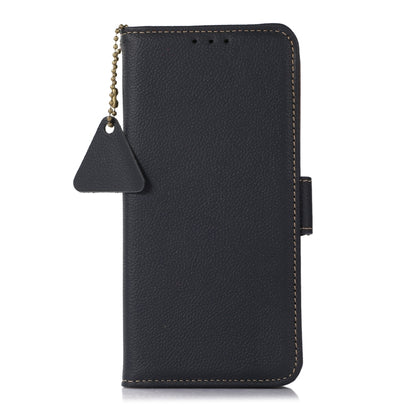 For Xiaomi Redmi K70 Pro Side-Magnetic TJ Genuine Leather RFID Phone Case(Blue) - K70 Pro Cases by PMC Jewellery | Online Shopping South Africa | PMC Jewellery | Buy Now Pay Later Mobicred