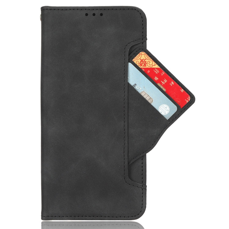 For Blackview A85 Skin Feel Calf Texture Card Slots Leather Phone Case(Black) - More Brand by PMC Jewellery | Online Shopping South Africa | PMC Jewellery | Buy Now Pay Later Mobicred