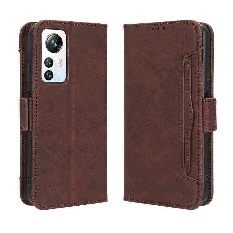For Blackview A85 Skin Feel Calf Texture Card Slots Leather Phone Case(Brown) - More Brand by PMC Jewellery | Online Shopping South Africa | PMC Jewellery | Buy Now Pay Later Mobicred