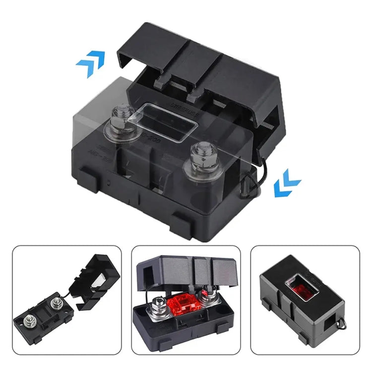 4 in 1 ANS-H Car Fuse Holder Fuse Box, Current:30/40A - Fuse by PMC Jewellery | Online Shopping South Africa | PMC Jewellery | Buy Now Pay Later Mobicred