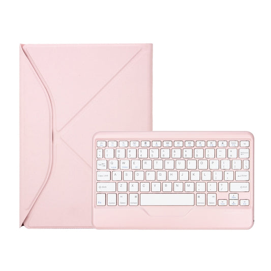 Z10B For iPad 10th Gen 10.9 2022 Pen Slot Bluetooth Keyboard Leather Tablet Case(Pink) - Universal by PMC Jewellery | Online Shopping South Africa | PMC Jewellery