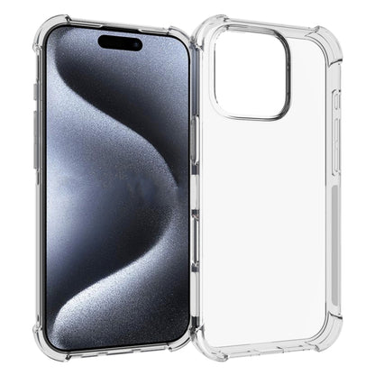 For iPhone 16 Pro Shockproof Non-slip Thickening TPU Phone Case(Transparent) - iPhone 16 Pro Cases by PMC Jewellery | Online Shopping South Africa | PMC Jewellery | Buy Now Pay Later Mobicred