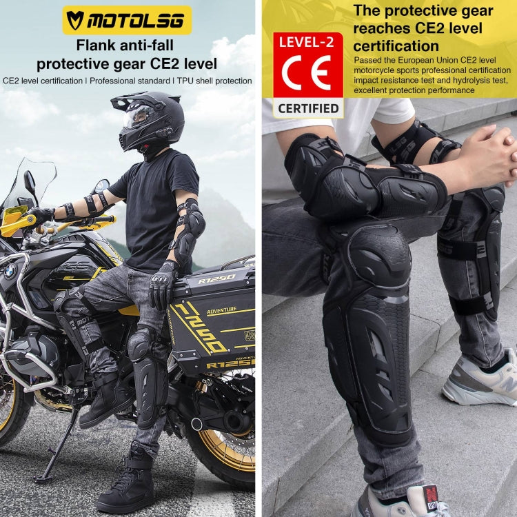 2 in 1 Elbow Pads Motolsg Motorcycle Bicycle Riding Protective Gear - Protective Gear by PMC Jewellery | Online Shopping South Africa | PMC Jewellery | Buy Now Pay Later Mobicred