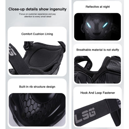 2 in 1 Elbow Pads Motolsg Motorcycle Bicycle Riding Protective Gear - Protective Gear by PMC Jewellery | Online Shopping South Africa | PMC Jewellery | Buy Now Pay Later Mobicred