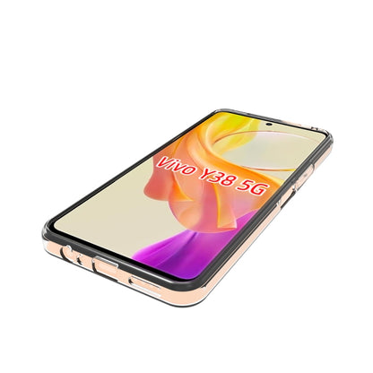 For vivo Y38 5G Waterproof Texture TPU Phone Case(Transparent) - vivo Cases by PMC Jewellery | Online Shopping South Africa | PMC Jewellery | Buy Now Pay Later Mobicred