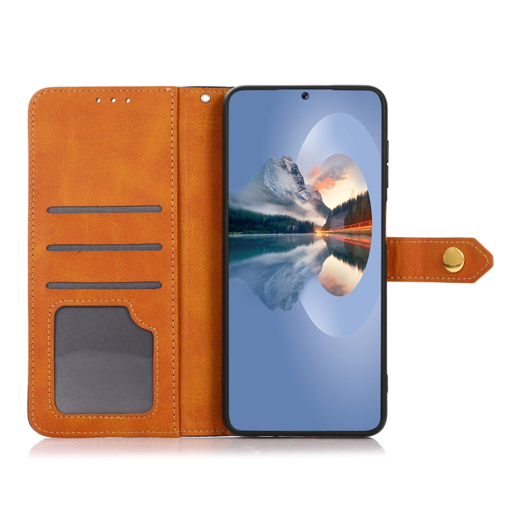 For Xiaomi Redmi 13C KHAZNEH Cowhide Texture Flip Leather Phone Case(Blue) - 13C Cases by PMC Jewellery | Online Shopping South Africa | PMC Jewellery | Buy Now Pay Later Mobicred