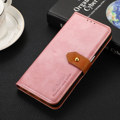 For Xiaomi 14 Ultra KHAZNEH Cowhide Texture Flip Leather Phone Case(Rose Gold) - 14 Ultra Cases by PMC Jewellery | Online Shopping South Africa | PMC Jewellery | Buy Now Pay Later Mobicred