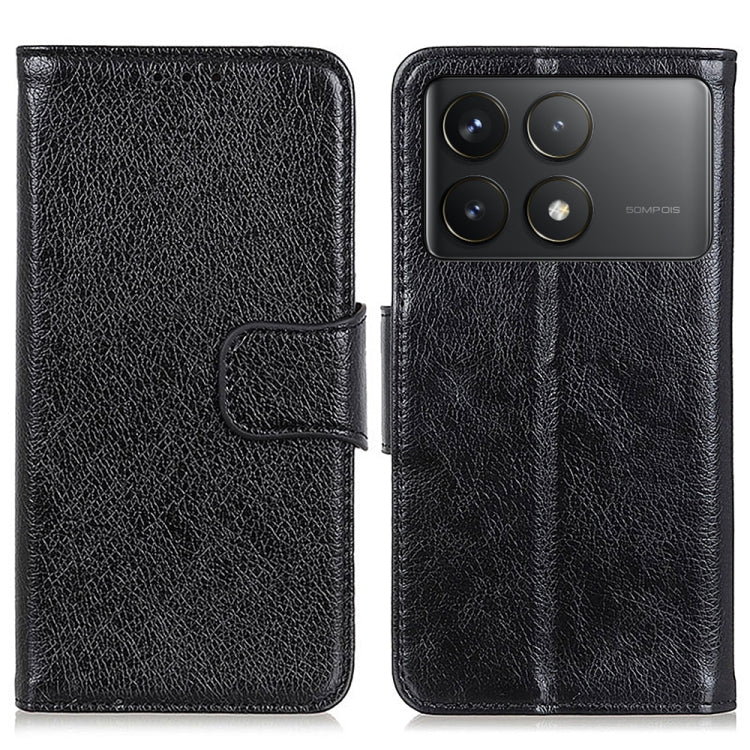 For Xiaomi Redmi K70 5G / K70 Pro 5G Nappa Texture Horizontal Flip Leather Phone Case(Black) - K70 Cases by PMC Jewellery | Online Shopping South Africa | PMC Jewellery | Buy Now Pay Later Mobicred