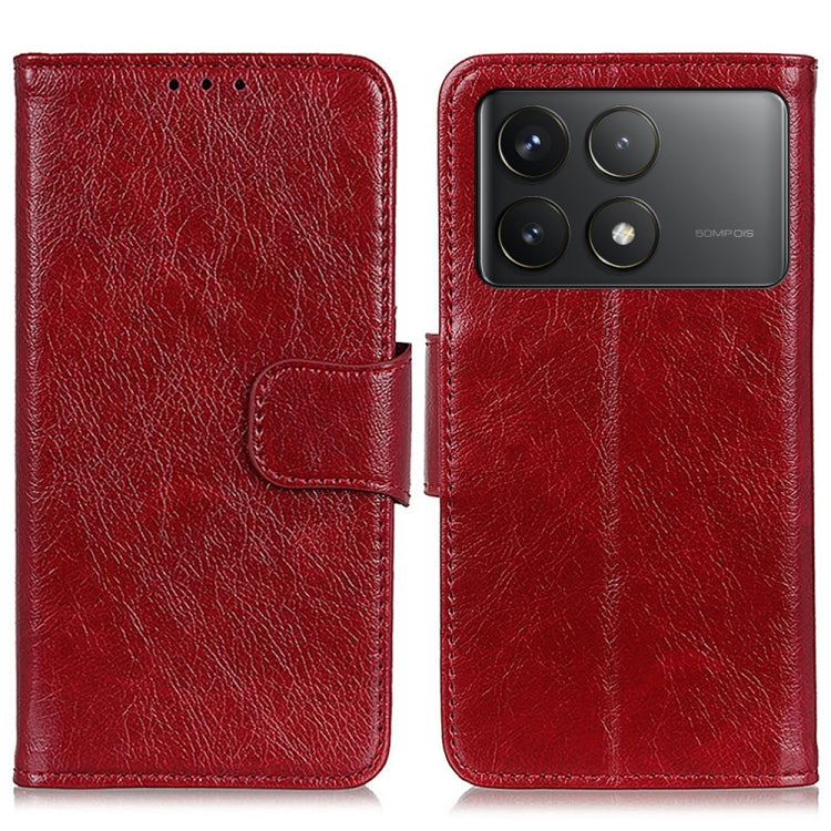 For Xiaomi Redmi K70 5G / K70 Pro 5G Nappa Texture Horizontal Flip Leather Phone Case(Red) - K70 Cases by PMC Jewellery | Online Shopping South Africa | PMC Jewellery | Buy Now Pay Later Mobicred