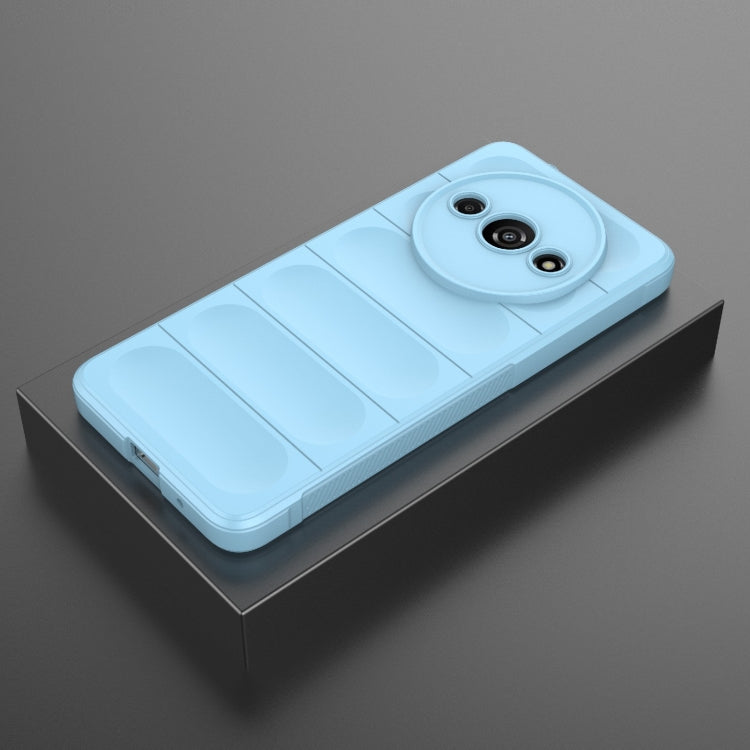 For Xiaomi Redmi A3 4G Global Magic Shield TPU + Flannel Phone Case(Light Blue) - Xiaomi Cases by PMC Jewellery | Online Shopping South Africa | PMC Jewellery | Buy Now Pay Later Mobicred