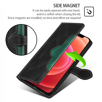 For Huawei Pura 70 5G Skin Feel Magnetic Buckle Leather Phone Case(Black) - Huawei Cases by PMC Jewellery | Online Shopping South Africa | PMC Jewellery | Buy Now Pay Later Mobicred