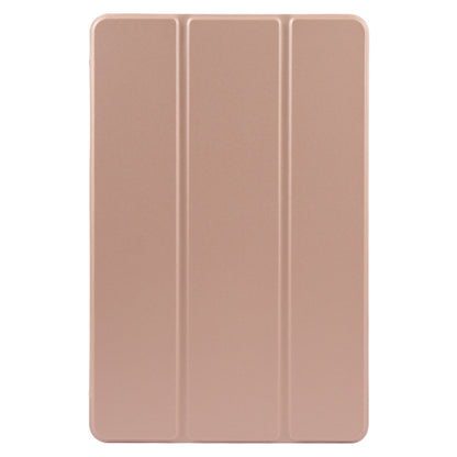 For Xiaomi Pad 6 Max 14 Three-fold Holder Flip Tablet Leather Case(Rose Gold) - More Tablet Cases by PMC Jewellery | Online Shopping South Africa | PMC Jewellery | Buy Now Pay Later Mobicred