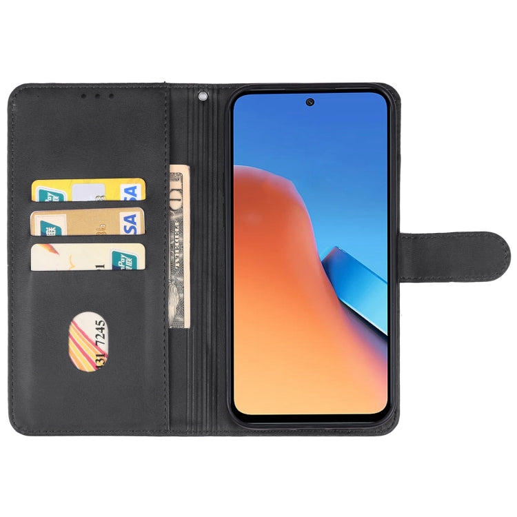 For Xiaomi Redmi 12 Leather Phone Case(Black) - Xiaomi Cases by PMC Jewellery | Online Shopping South Africa | PMC Jewellery | Buy Now Pay Later Mobicred