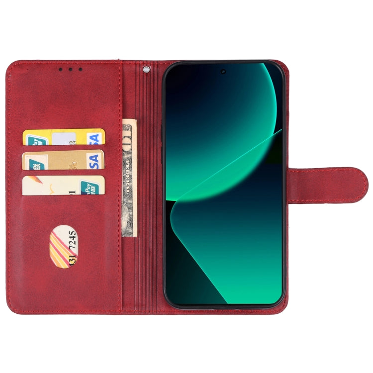 For Xiaomi 14 Pro Leather Phone Case(Red) - Xiaomi Cases by PMC Jewellery | Online Shopping South Africa | PMC Jewellery | Buy Now Pay Later Mobicred