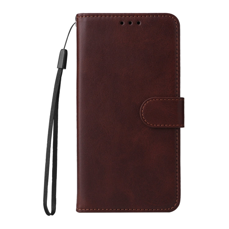 For Honor Magic6 Pro Classic Calf Texture Flip Leather Phone Case(Brown) - Honor Cases by PMC Jewellery | Online Shopping South Africa | PMC Jewellery | Buy Now Pay Later Mobicred