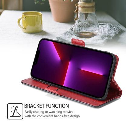 For Huawei Pura 70 Pro / 70 Pro+ 5G Contrast Color Side Buckle Leather Phone Case(Red + Black) - Huawei Cases by PMC Jewellery | Online Shopping South Africa | PMC Jewellery | Buy Now Pay Later Mobicred