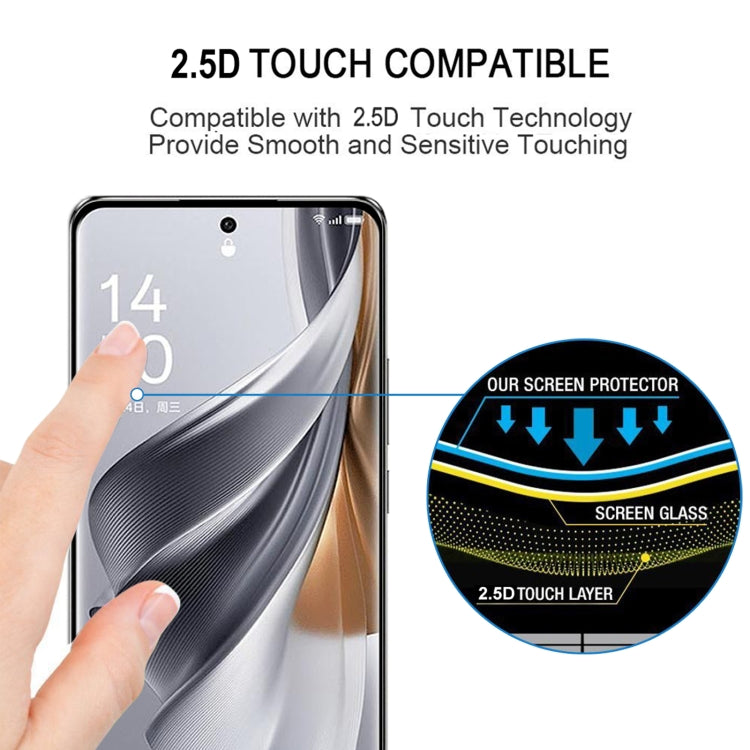 For OPPO Reno10 China / Reno10 Pro Global / Reno10 Global 3D Curved Edge Full Screen Tempered Glass Film - OPPO Tempered Glass by PMC Jewellery | Online Shopping South Africa | PMC Jewellery