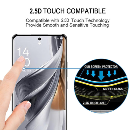 For OPPO Reno10 China / Reno10 Pro Global / Reno10 Global 3D Curved Edge Full Screen Tempered Glass Film - OPPO Tempered Glass by PMC Jewellery | Online Shopping South Africa | PMC Jewellery