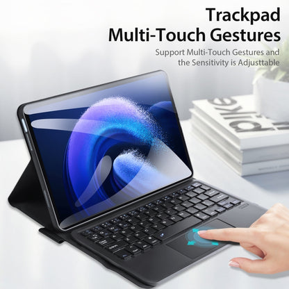 For Xiaomi Pad 6 / Pad 6 Pro DUX DUCIS TK Series Bluetooth Keyboard Leather Case with Touchpad(Black) - Others Keyboard by DUX DUCIS | Online Shopping South Africa | PMC Jewellery