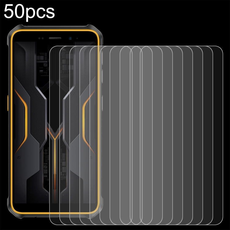 For Ulefone Armor X12 Pro 50pcs 0.26mm 9H 2.5D Tempered Glass Film - Ulefone Tempered Glass by PMC Jewellery | Online Shopping South Africa | PMC Jewellery | Buy Now Pay Later Mobicred