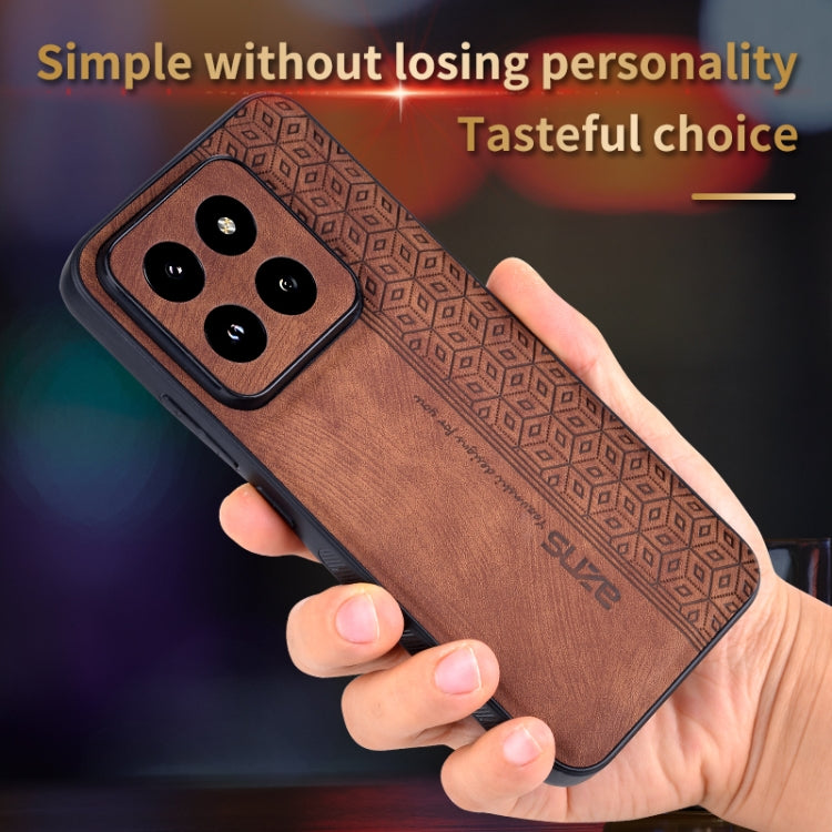 For Xiaomi 14 Pro AZNS 3D Embossed Skin Feel Phone Case(Sapphire Blue) - 14 Pro Cases by AZNS | Online Shopping South Africa | PMC Jewellery | Buy Now Pay Later Mobicred