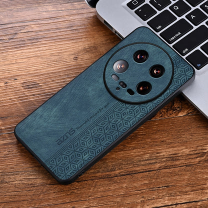 For Xiaomi 14 Ultra AZNS 3D Embossed Skin Feel Phone Case(Dark Green) - 14 Ultra Cases by AZNS | Online Shopping South Africa | PMC Jewellery | Buy Now Pay Later Mobicred